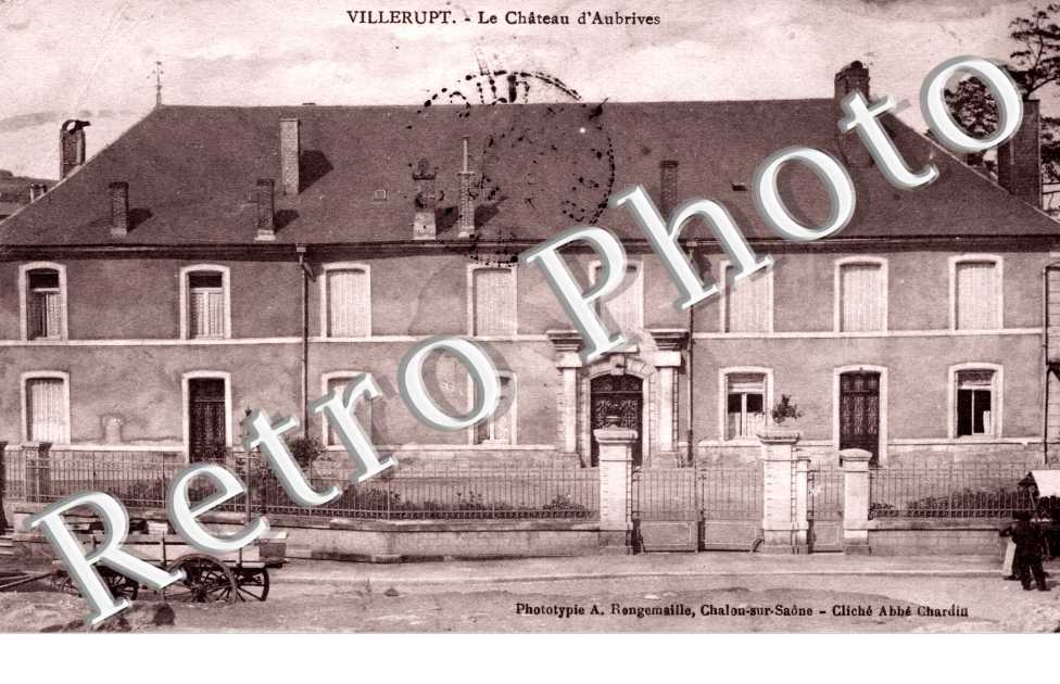 la chateau d'Aubrives