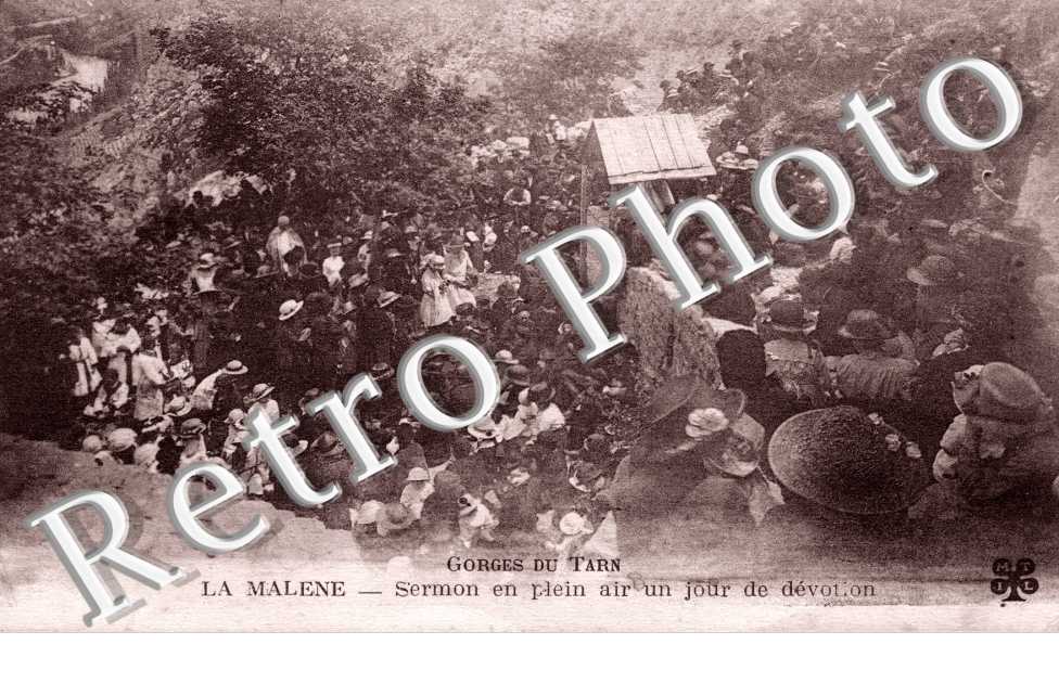 sermon en plein air un jour de devotion