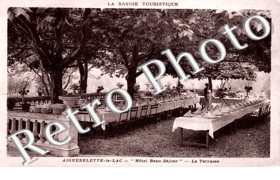 Hotel Beau-Sejour  La terrasse