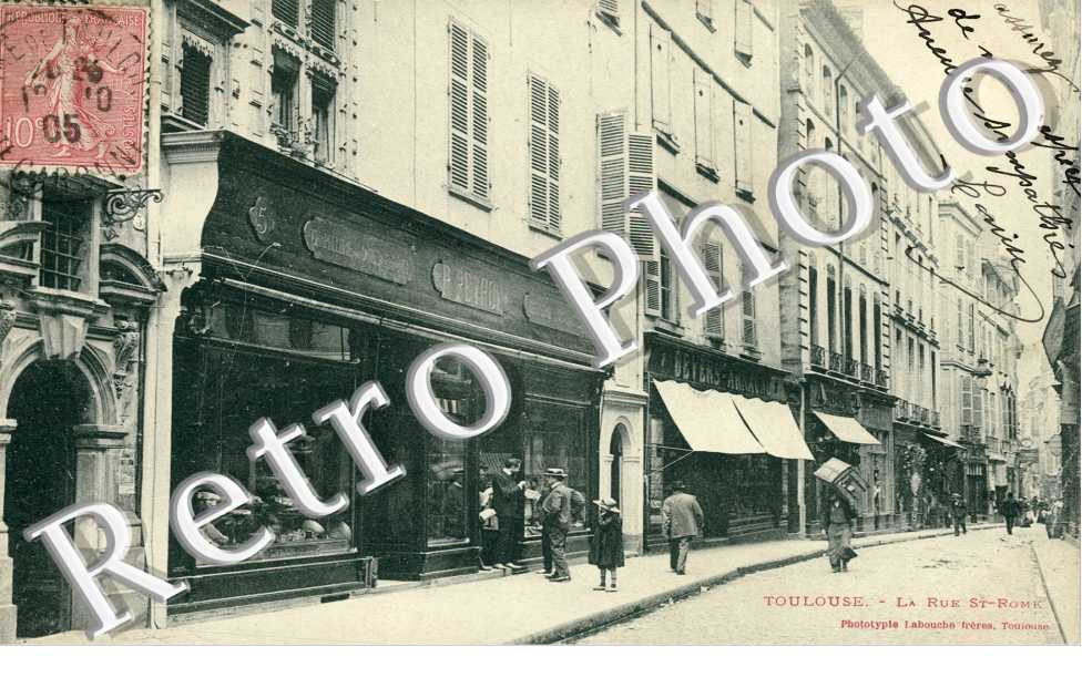 La rue Saint Rome