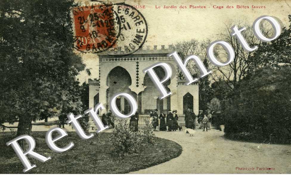 Le Jardin des Plantes, Cage des Betes fauves