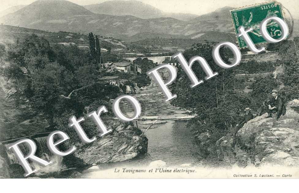Tavignano et l'usine electrique