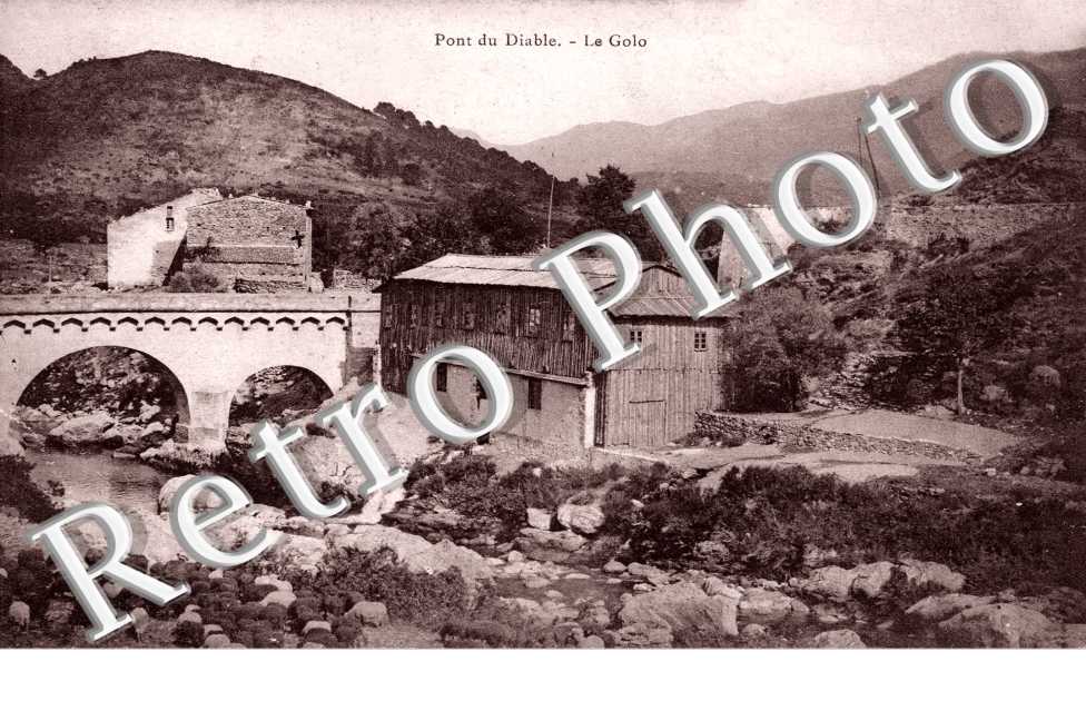 Pont du diable Le Golo