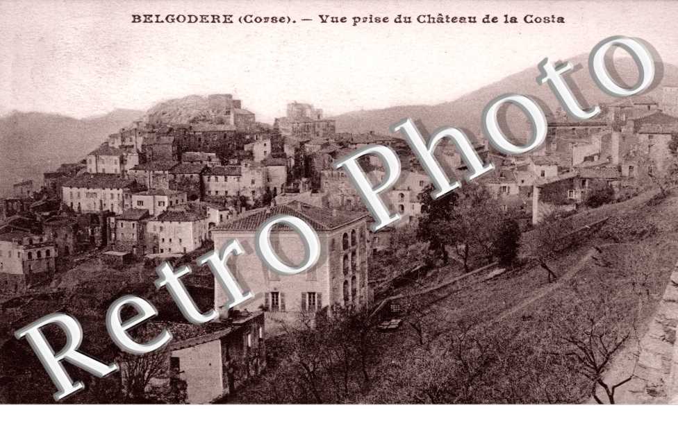vue prise du chateau de la Costa