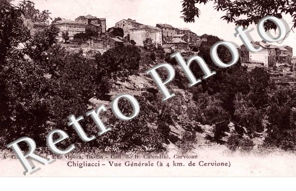 CHIGLIACCI vue generale