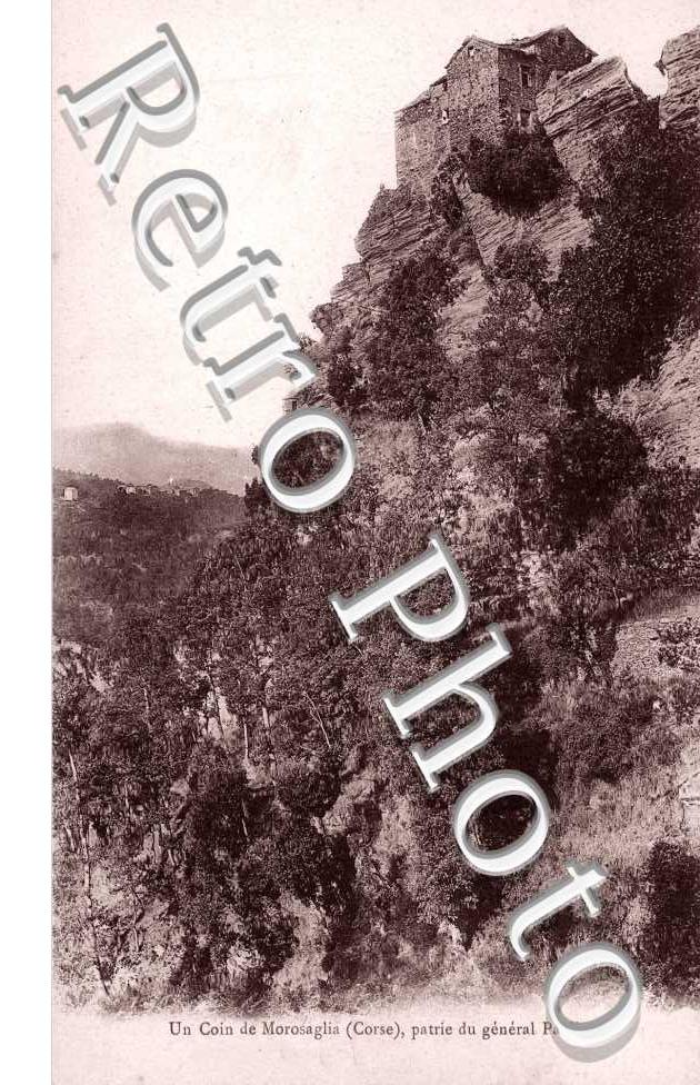 Un coin de Morosaglia, patrie du general Paoli