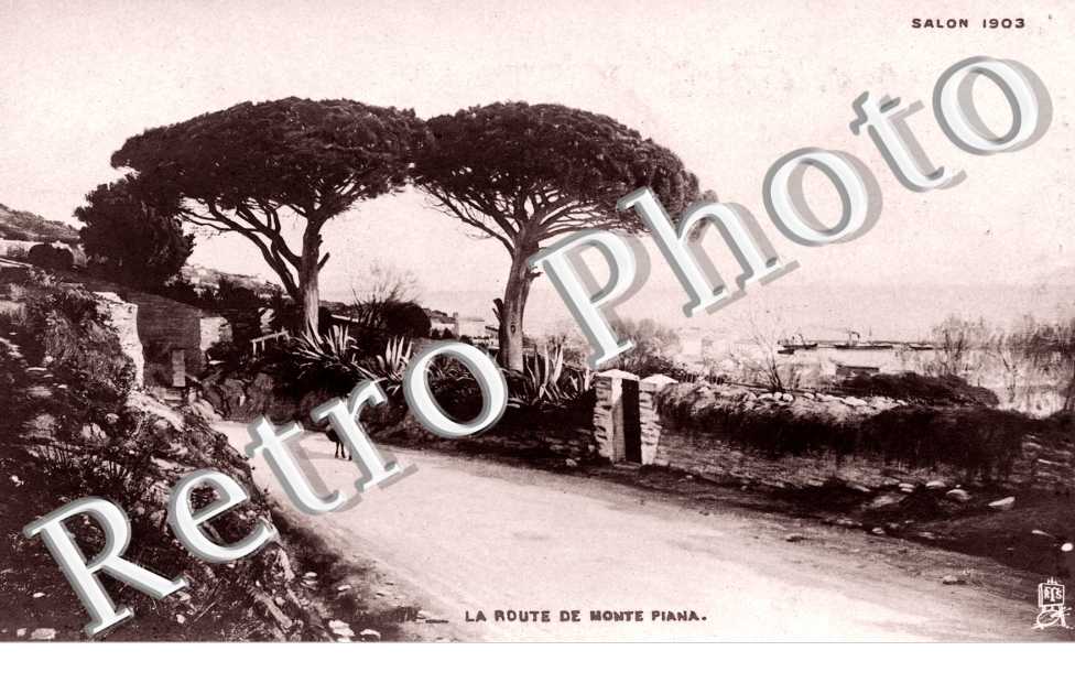la route de monte piana (carte-photo)