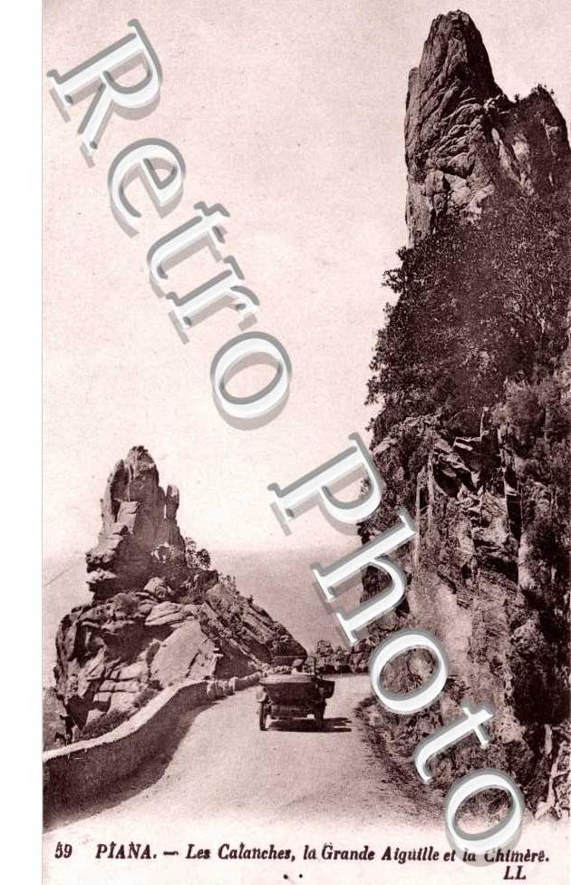 Calanches - la grande aiguille et la Chimere