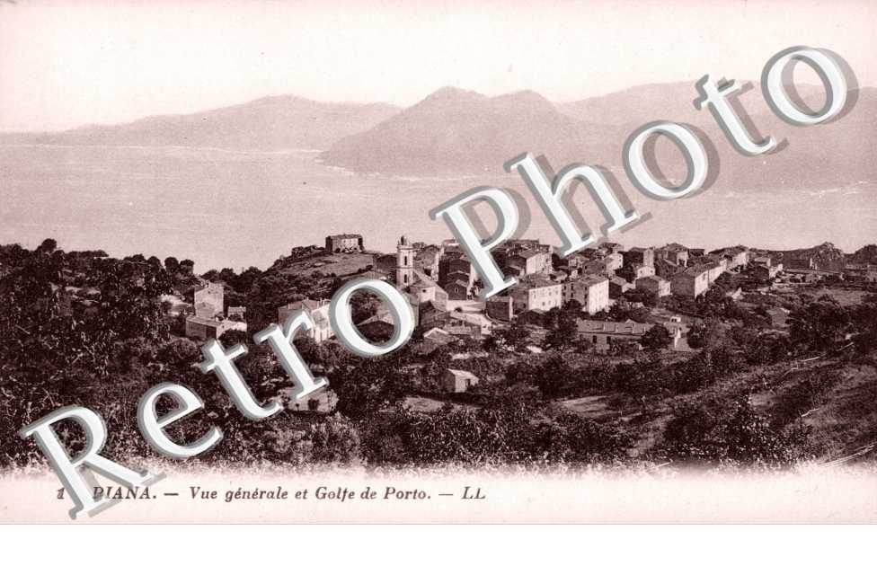vue generale et golfe de Porto