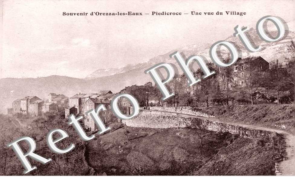 Souvenir d'Orezza les Eaux  -  Piedicroce