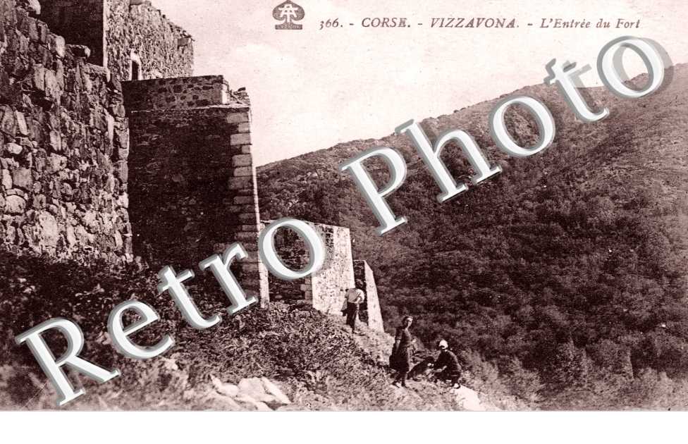 Vizzavona  L'entree du fort