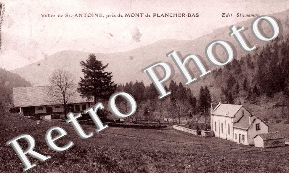 Vallee de Saint-Antoine pres de Mont de Pancher-Bas