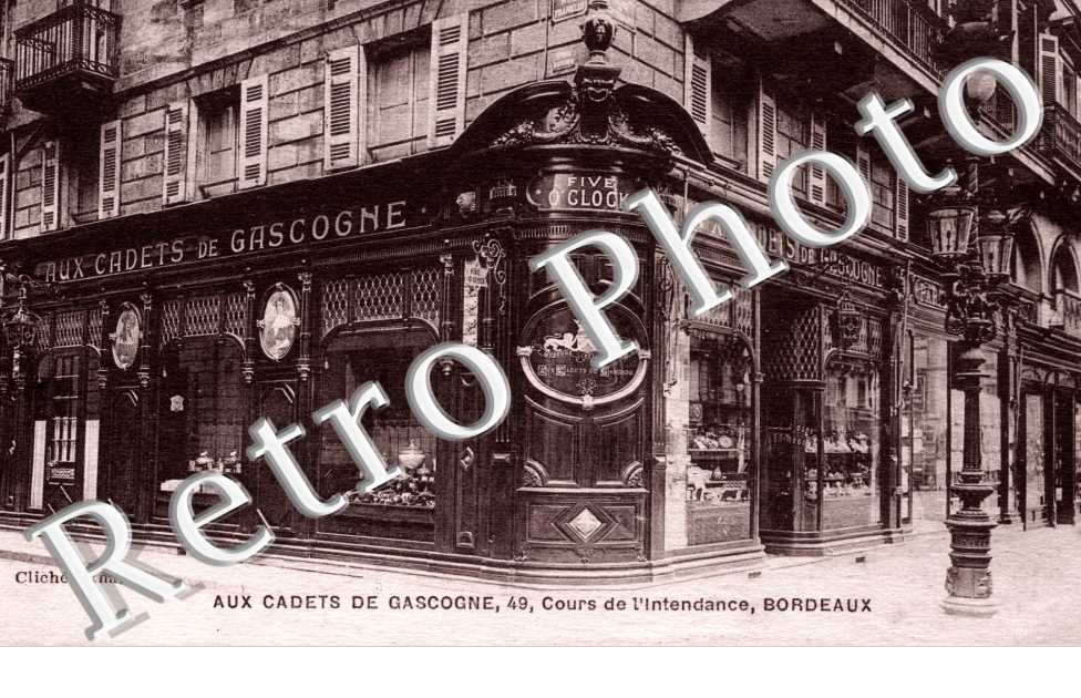 Aux Cadets de gascogne, 49 cours de l'Intendance