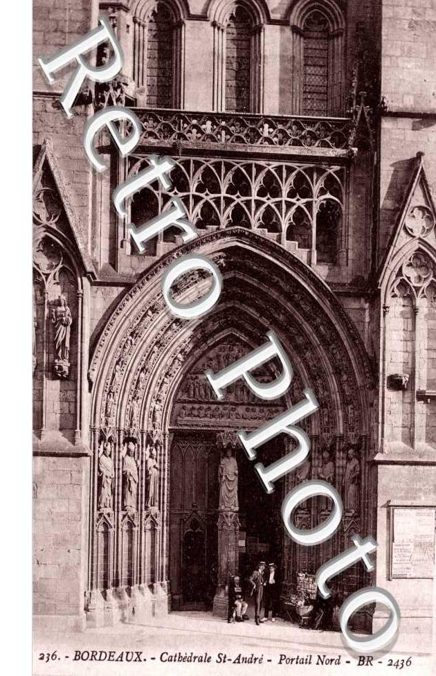 Cathedrale Saint Andre - portail nord