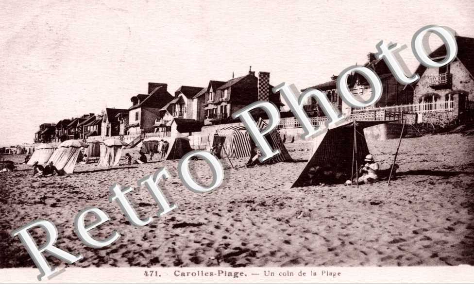 un coin de la plage