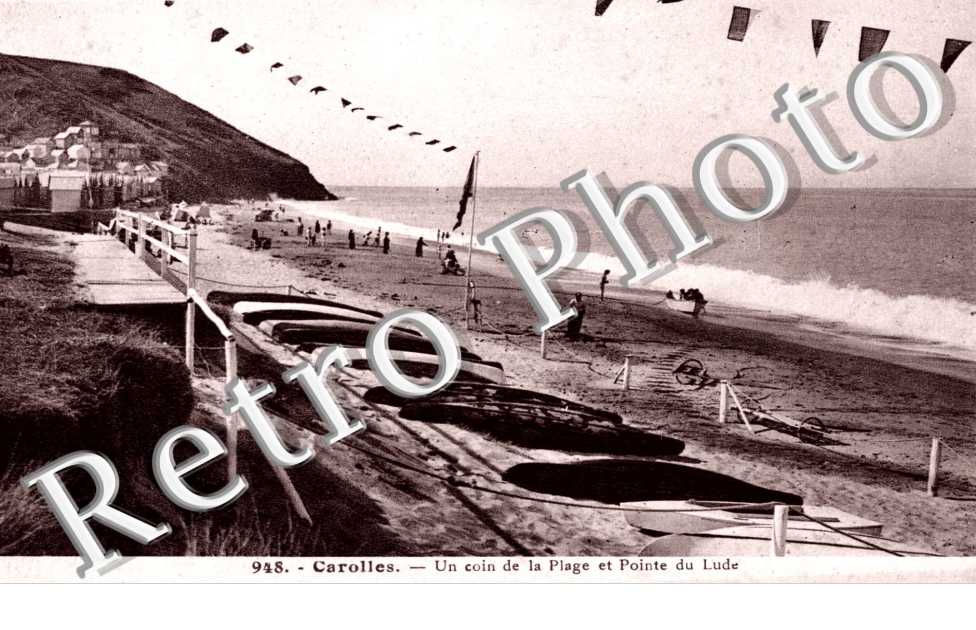 un coin de la plage et point du Lude