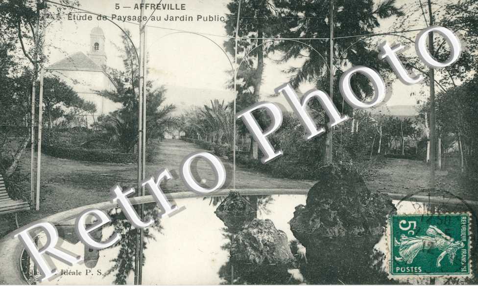 Etude de Paysages au Jardin Public