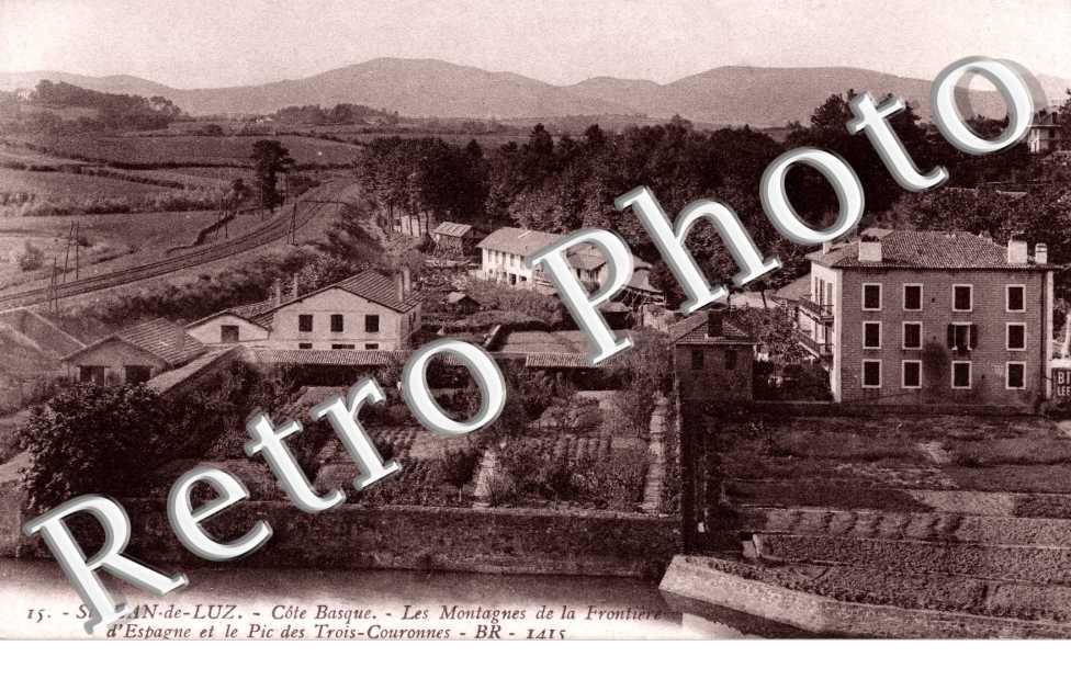 les montagnes de la frontiere d'Espagne