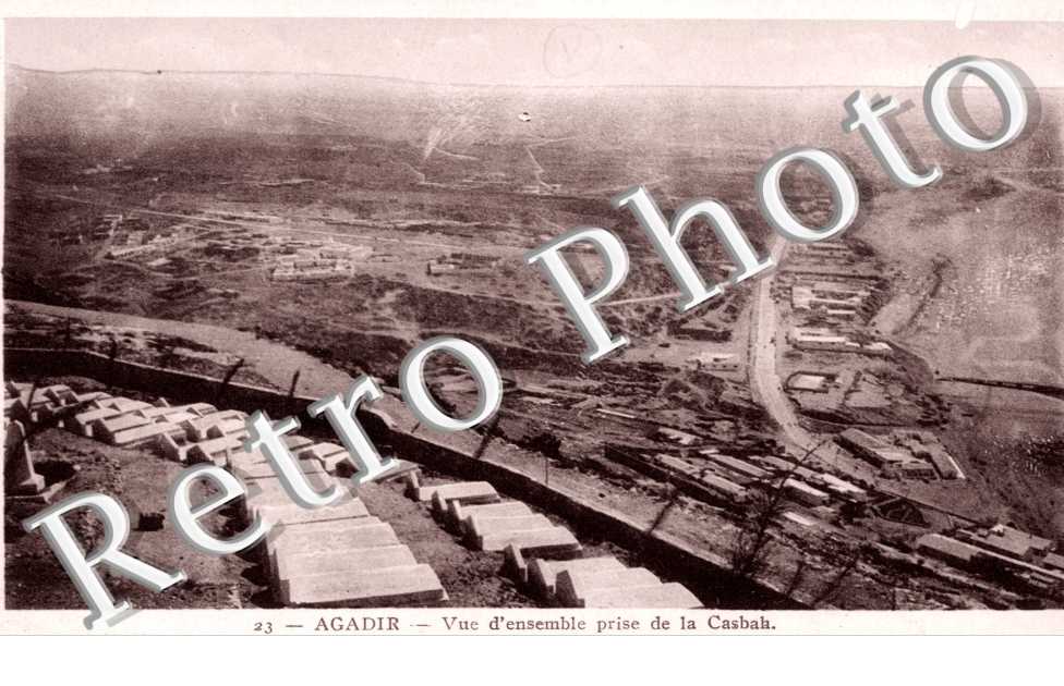 Vue d'ensemble prise de la Casbah