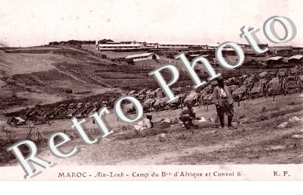Camp du Bataillon d'Afrique et Convoi 6