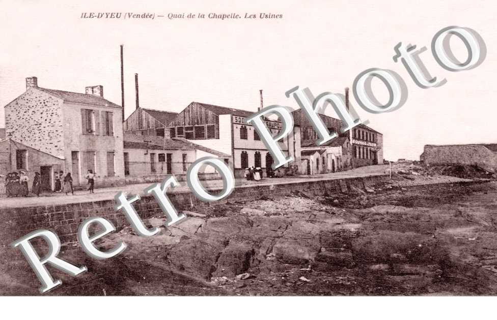 quai de la chapelle, les usines