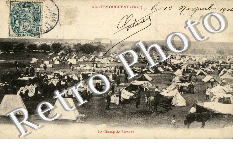 Ain-Temouchement, le Champ de Bivouac