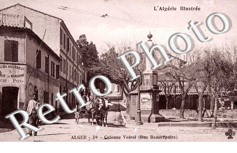 Colonne Voirol, Rue Beaurepaire