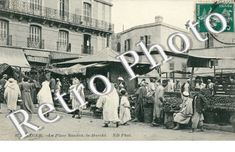 la Place Randon, le Marche