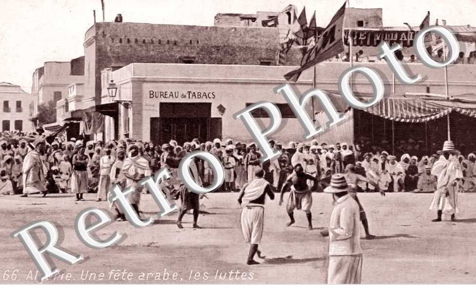 Une fete arabe  -  les luttes