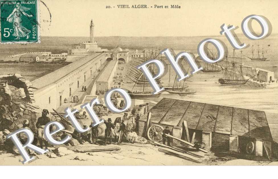 Le Vieil Alger, Port et Môle
