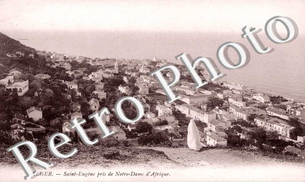 Saint-Eugene pris de Notre-Dame d'Afrique