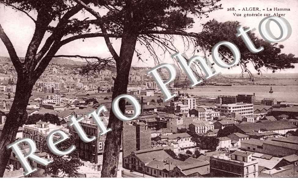 le Hamma, Vue Generale sur Alger