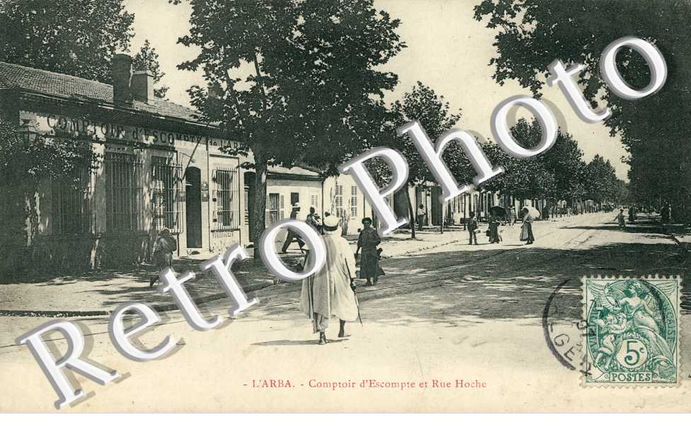 Comptoir d'Escompte et rue Hoche