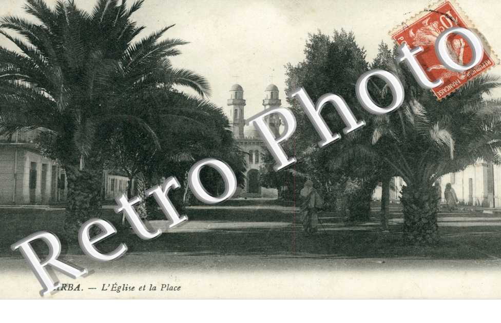 Eglise  et la place