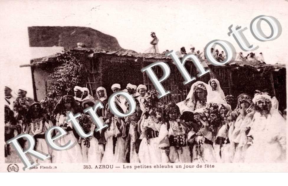 les Petites Chleuhs un Jour de Fete