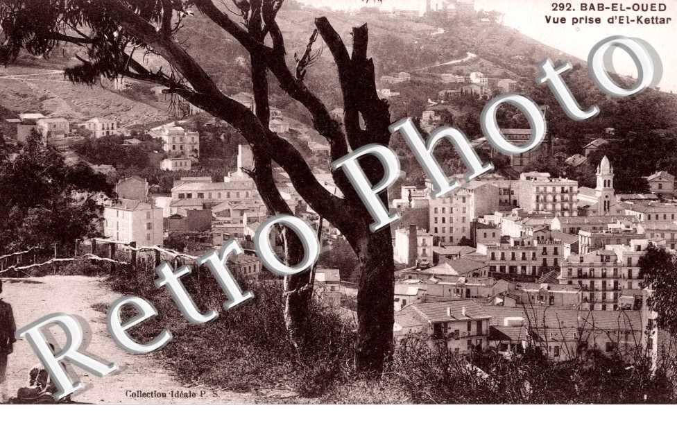 Vue prise d'El-Kettar