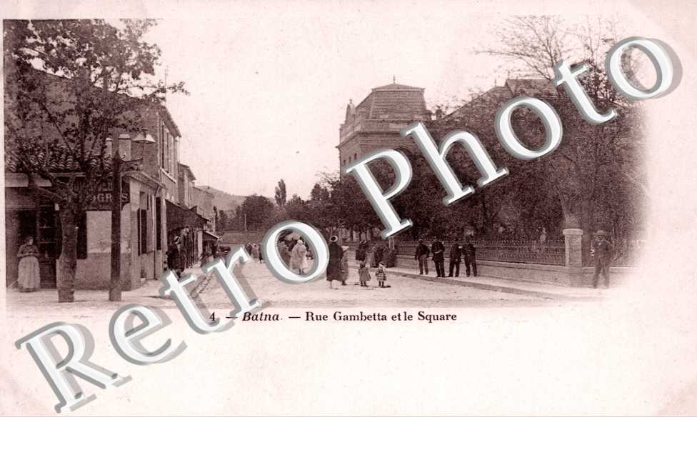 Rue Gambetta et le Square