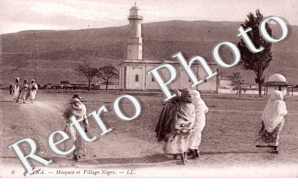 Mosquee et village Negre