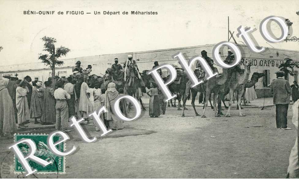 Un depart de Meharistes