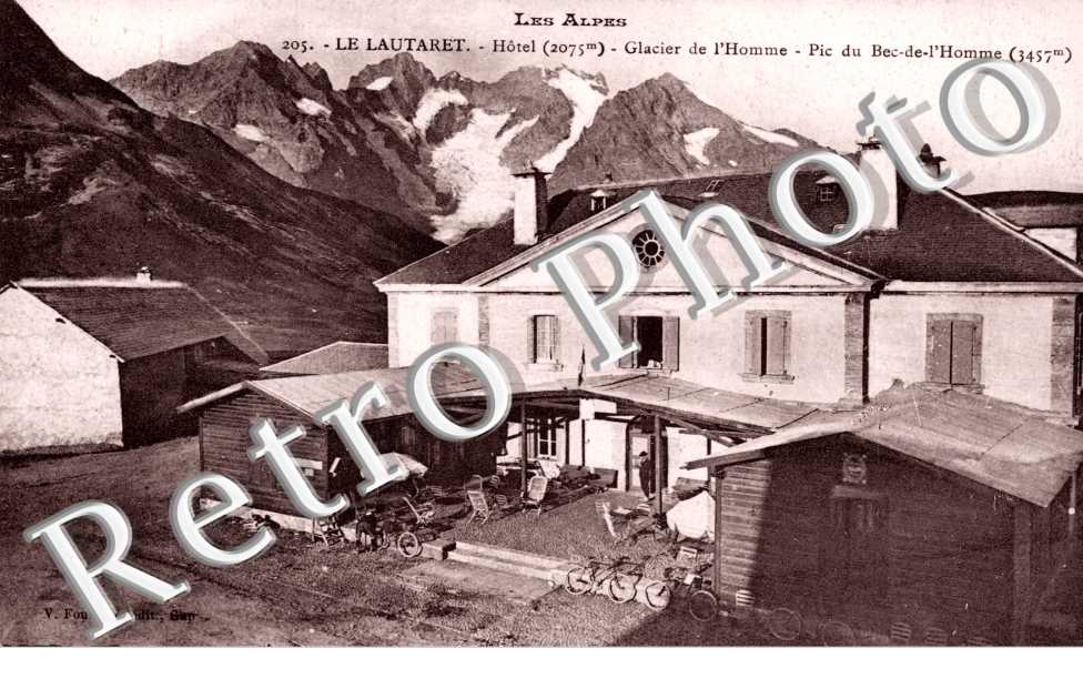 Glacier de l'Homme et Pic du Bec dee l'Homme