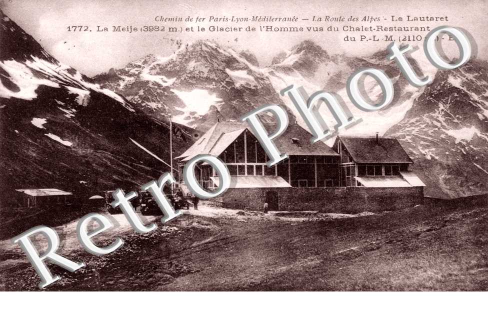 La Meije et le Glacier de l'Homme