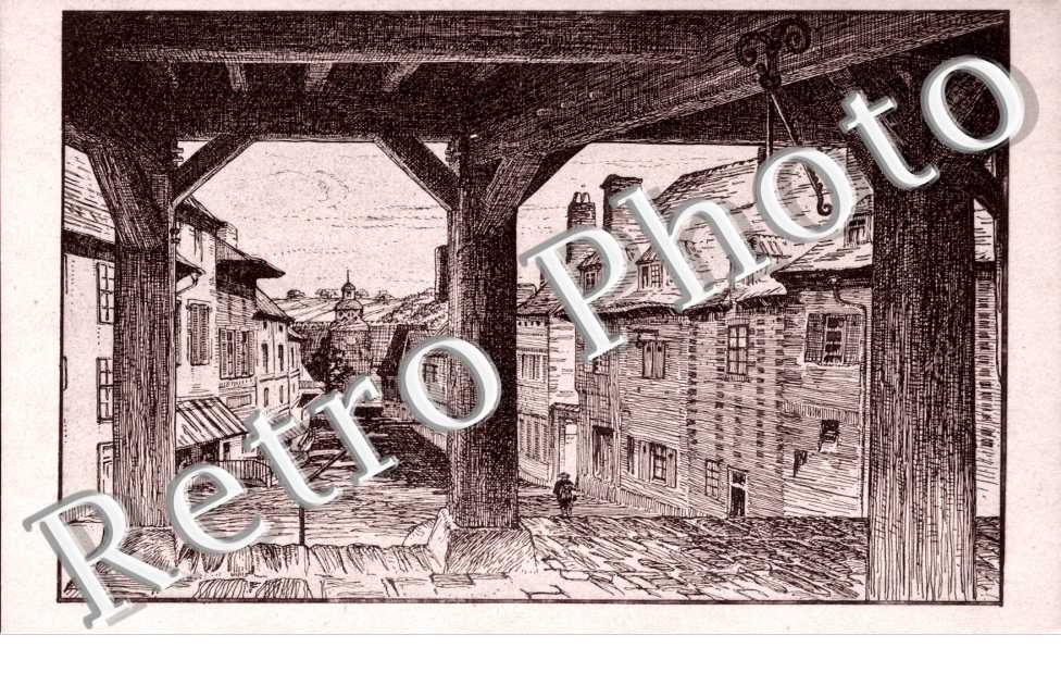 rue pincipale a partir d'un dessin