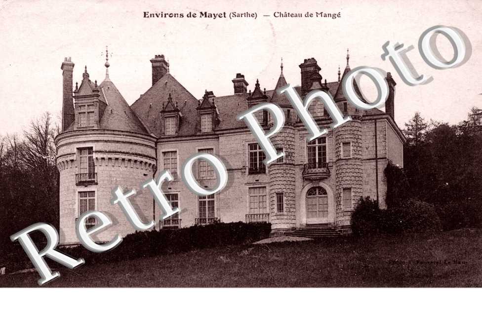 environs de Mayet Chateau de mange