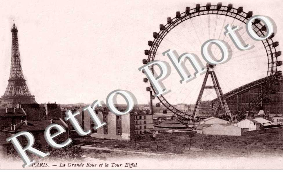 la grande roue et la Tour Eiffel
