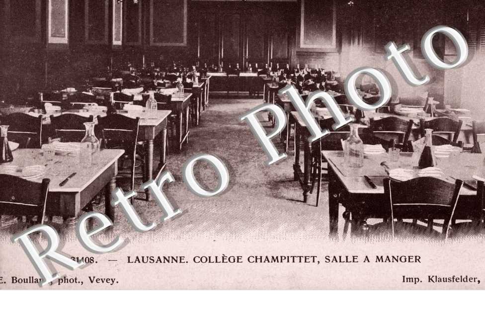 College Champittet Salle a manger