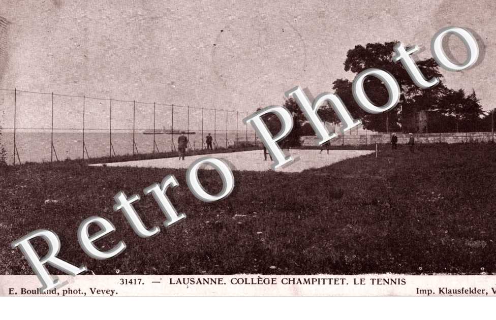 College Champittet Le tennis