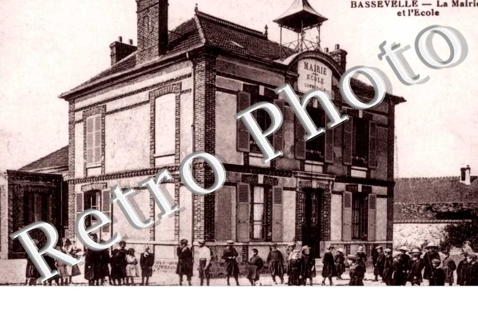 la mairie et l'ecole