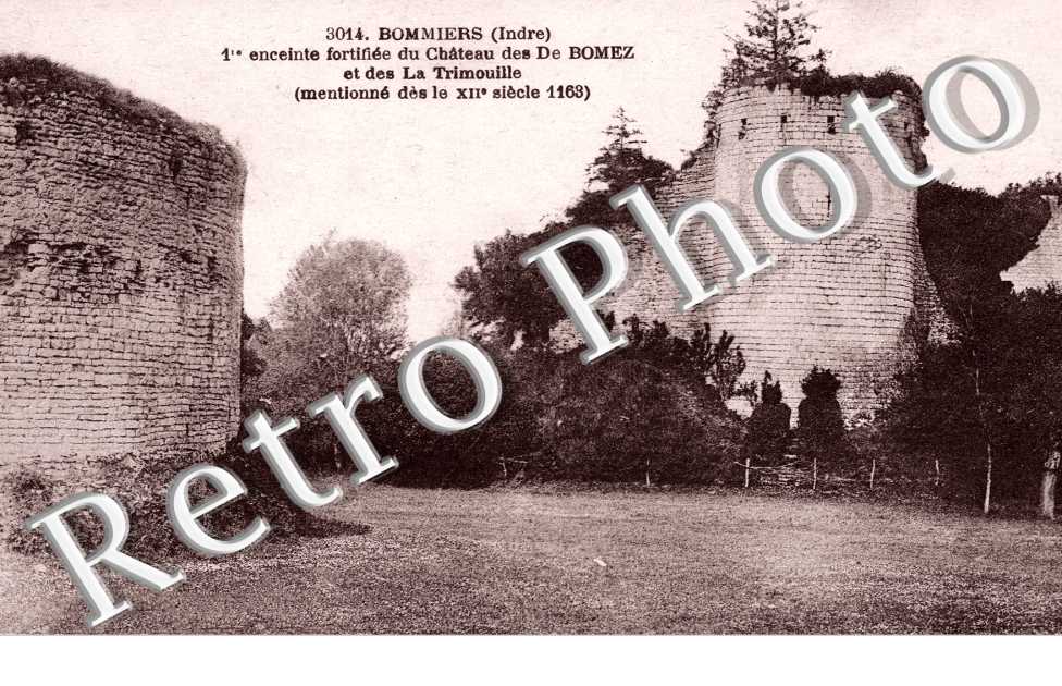 Enceinte fortifiee du Chateau des De Bomez et des La Trimouille