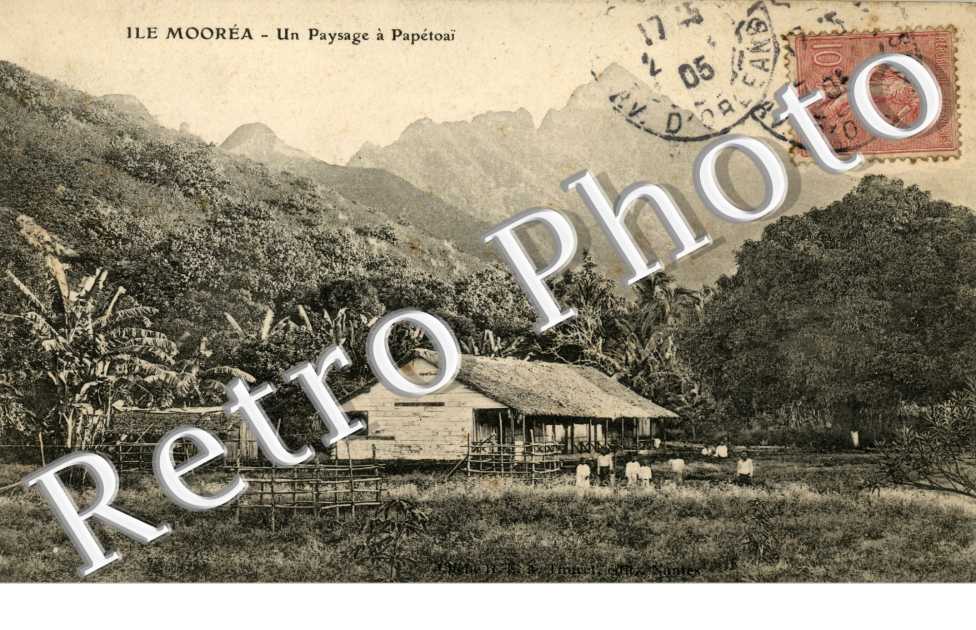 Un paysage a Papetoai
