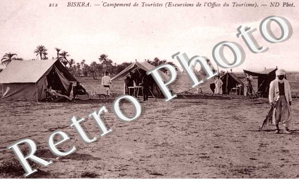 Campement de Touristes (Excursions de l'Office du Tourisme)